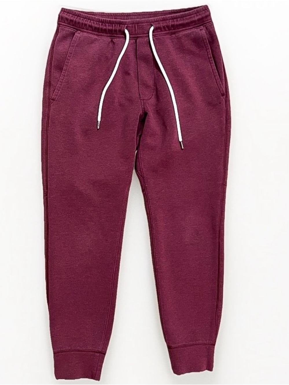 American Eagle Outfitters Men's Burgundy Jogger Sweatpants Size Small